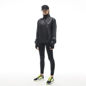 Reebok VB Windjacke Damen - Schwarz - DE 584-TXR